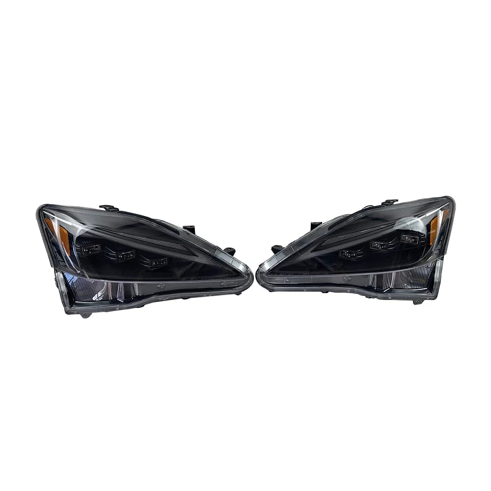 Car LED Headlights for Lexus IS250 IS300 2006-2012 LED High and Low Beam LED Daytime Running Lights and Turn Signals