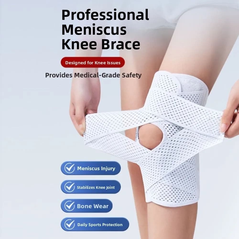 con stabilizzatore laterale Ginocchiera 4 stabilizzatori a molla Cuscinetto per patella aperto Cinghie per ginocchio tendine rotuleo Regolabili e traspiranti