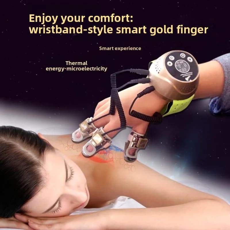 Portable Smart Beauty Device Yoga Massager Microcurrent Meridian Fascia Gun crafts