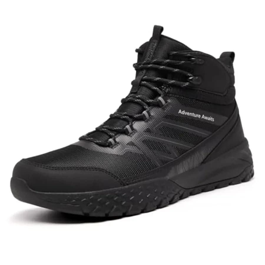 Scarponi da Trekking Impermeabili da Uomo - Scarpe da Escursionismo per Campeggio, Alpinismo e Backpacking, Adatte a Tutti i Terreni