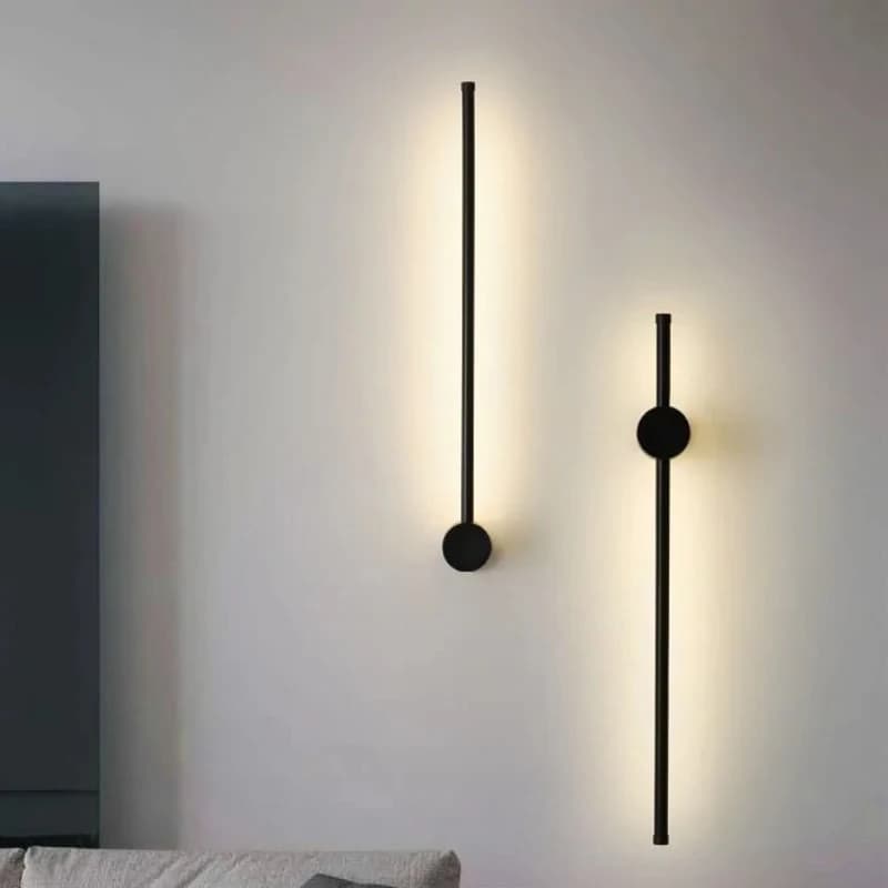 Simple Straight Strip Wall Lamp Modern Bedside Staircase Line Lamp Corridor Wall Lighting Light Luxury Bedside for living room