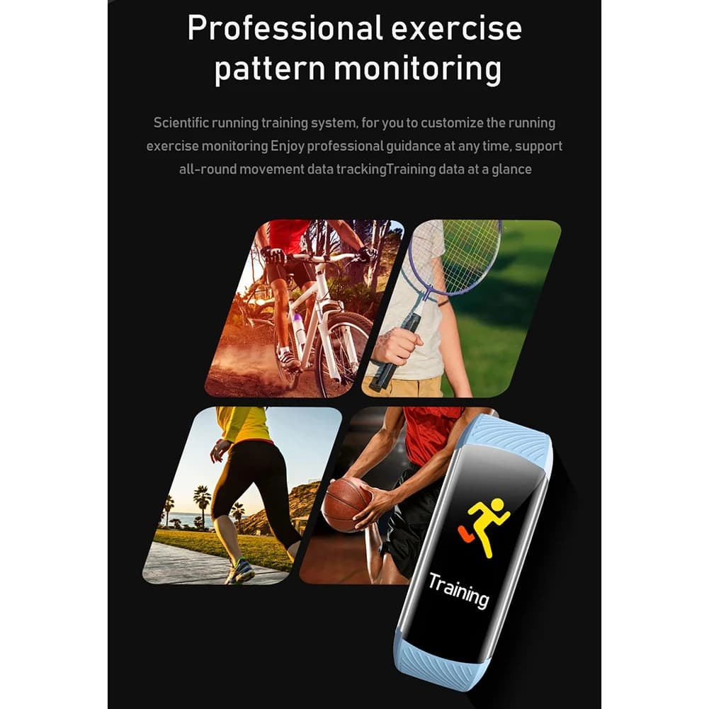 A06K Fitness Bracelet Blood Pressure Meter Pedometer Smart Band Cardiofrequencymeter Fitness watch waterproof health tracker A