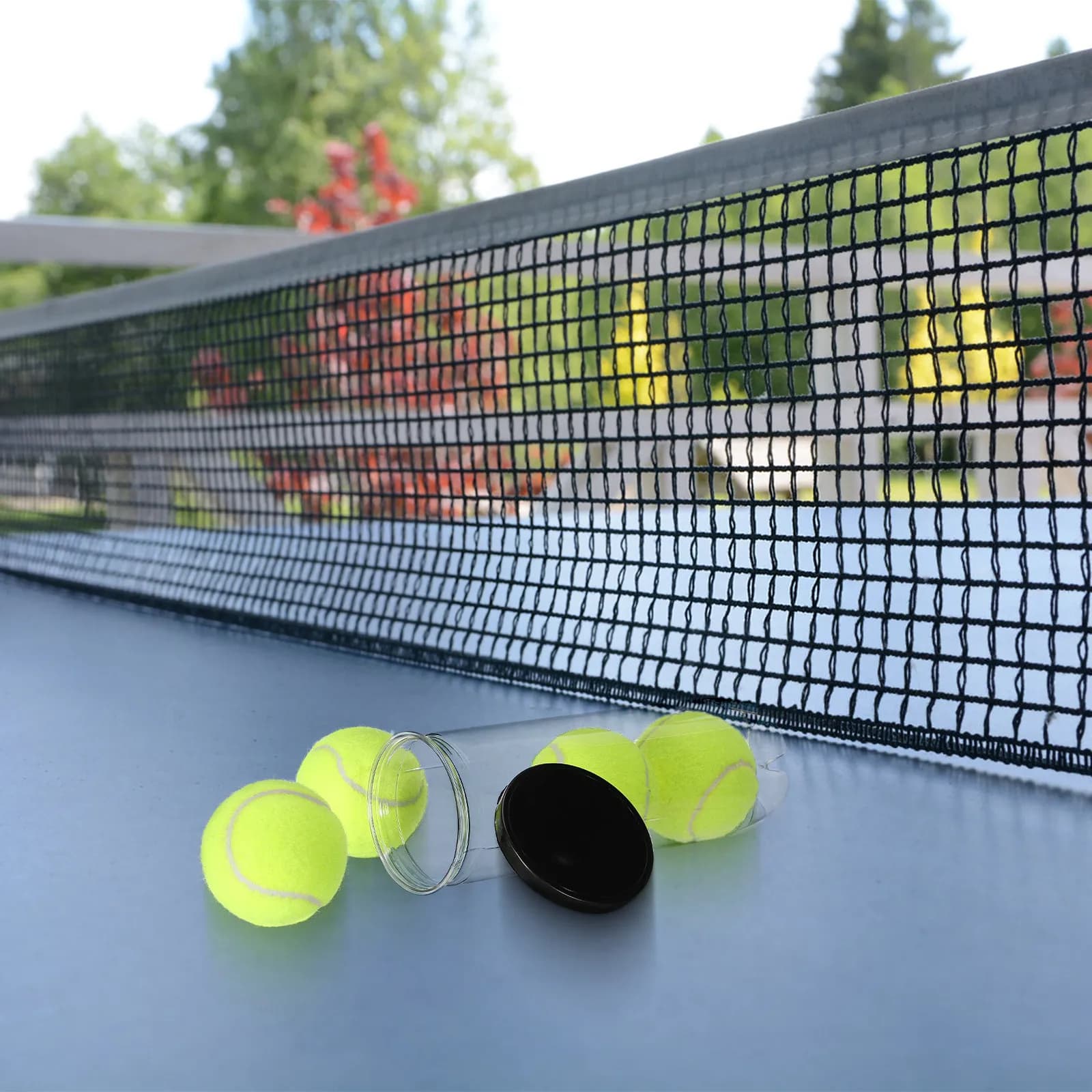 Contenitore per palline da tennis da 3 pezzi, contenitori in plastica per palline da tennis, contenitore per lo sport, contenitore vuoto in PVC