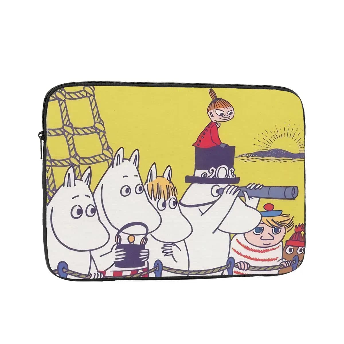 Cartoon Moomins Laptop Bag Case 12" 13" 15" 17" Notebook Sleeve Case Shockproof Case Bag