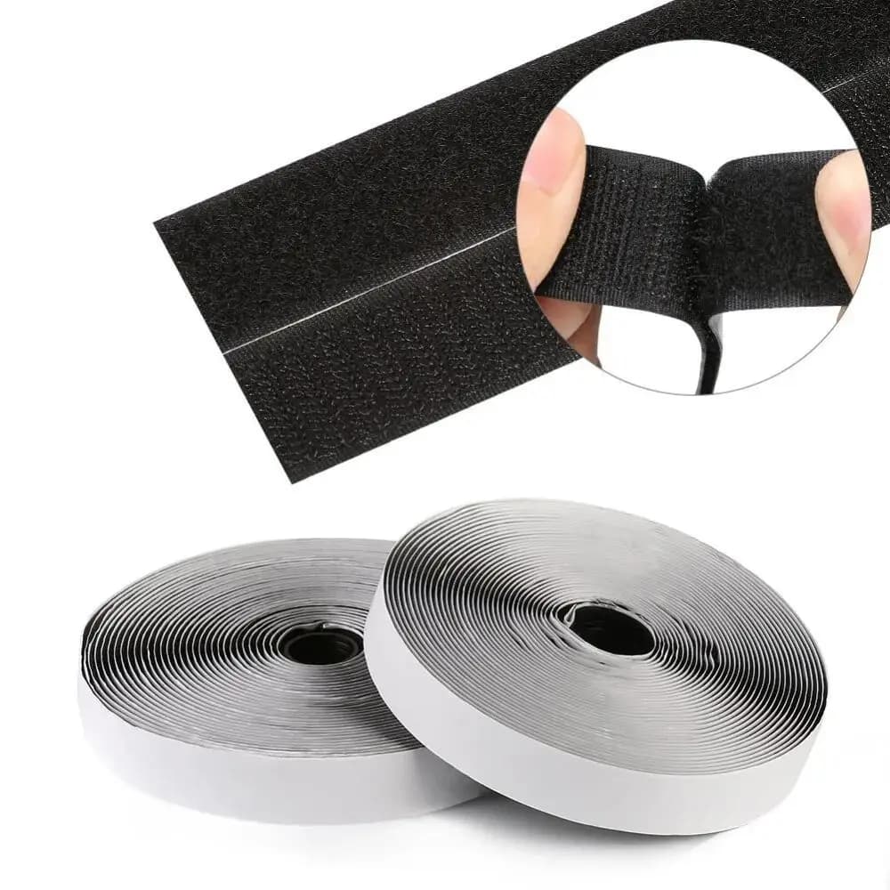 1/2/3M adesivo posteriore Magic Super Strong Self-aohesive Fasteners nastro adesivo in Nylon Hook and Loop DlY process 20-50mm