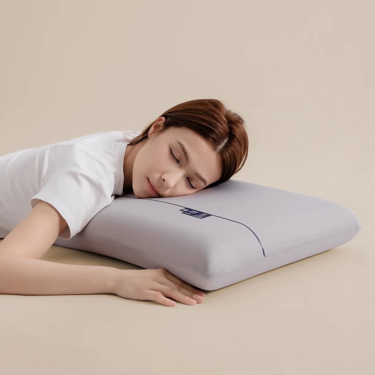 Hotel Quality Memory Foam Pillow Core Deep Sleep Pressure Relief Neck Support Men Women Soft Polyester Fabric Adult Bedding