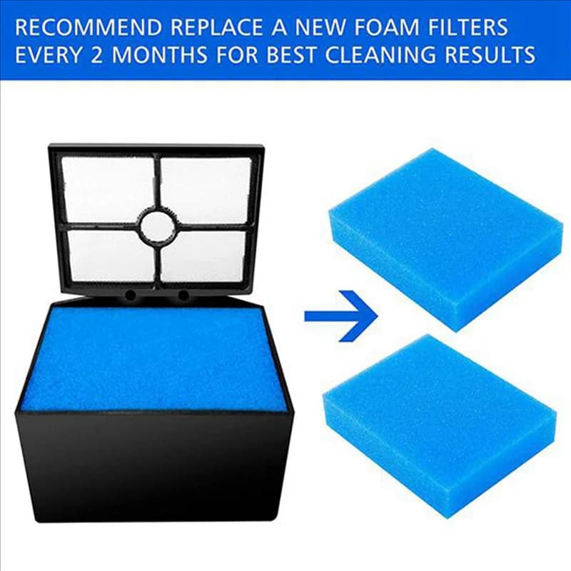 diAppliances Set2 Set Brush Filter Roller and Spare Parts for Tineco Ifloor HF10E-01 Cordless Wet Dry