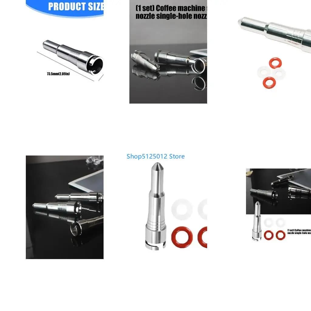 G8TC Professional Coffee Machine Steam Tip Single Hole Stainless Steel Steam Nozzle Replacement For Espresso Machines