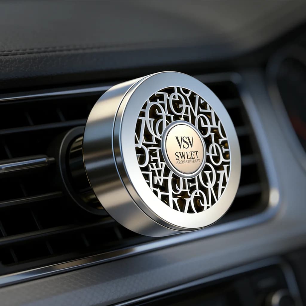Diffusore di Profumo Ricaricabile per Auto, Accessorio per Bocchette dell'Aria Condizionata, Aromaterapia per Veicoli