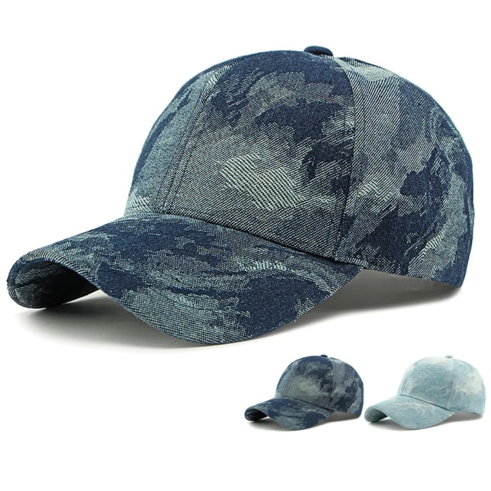 HT4754 Berretto da baseball Nuova Primavera Autunno Berretti di jeans per uomo Donna 6 pannelli Cappello da baseball in cotone Maschio Femmina Berretto snapback regolabile