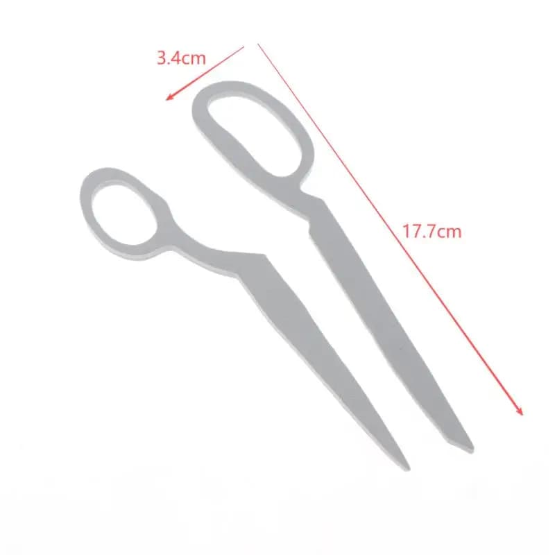 Fermagli per capelli decorativi creativi, eleganti e unici in stile gotico, accessori per capelli a forma di forbici per donne e ragazze.