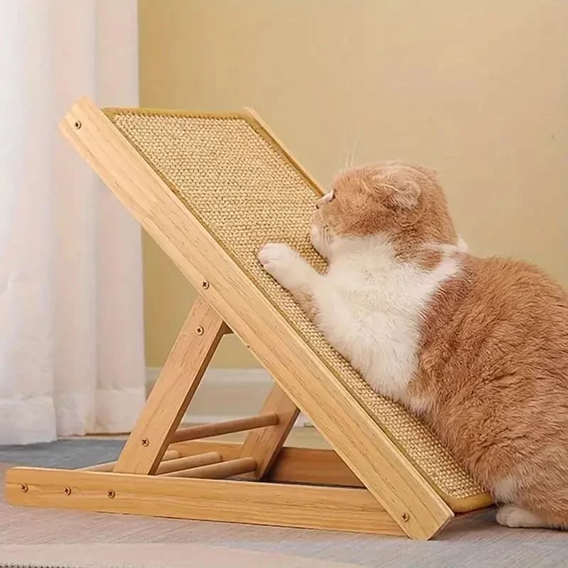 Tiragraffi for Cats in Natural Sisal, Horizontal, Protects Sofas and Carpets