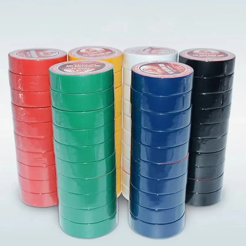 1PC 6 colori 16mm * 10y (9.2M) nastro isolante impermeabile nastro elettrico ignifugo in PVC per la riparazione dello strumento di incollaggio