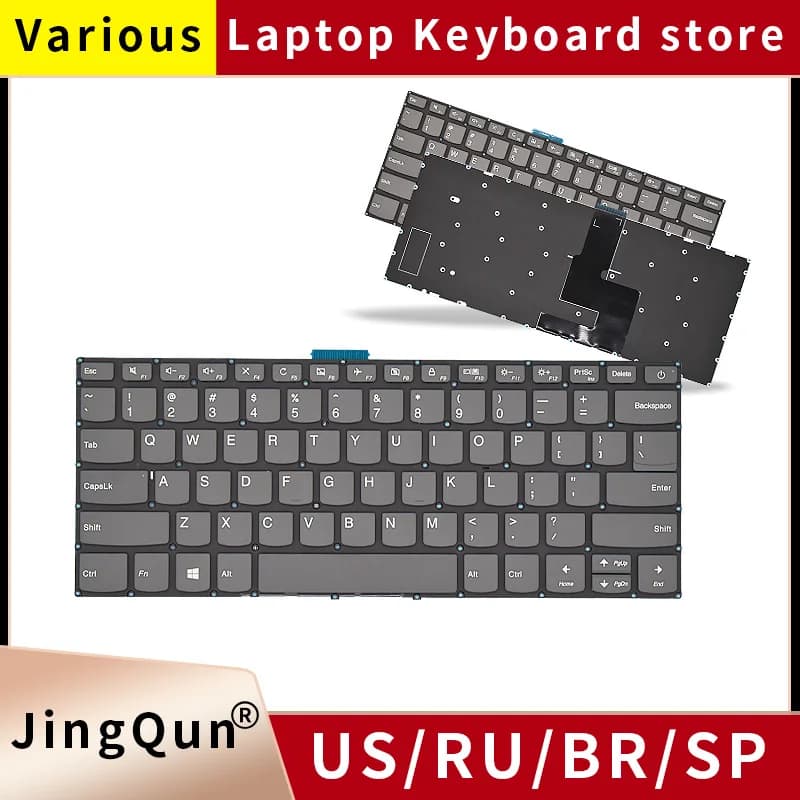 PT-BR Spagnolo Brasile Russo Tastiera Retroilluminata Per Lenovo Yoga 520-14 520-14IKB 80YM 80X8 81C8 720-15IKB SN20M61595