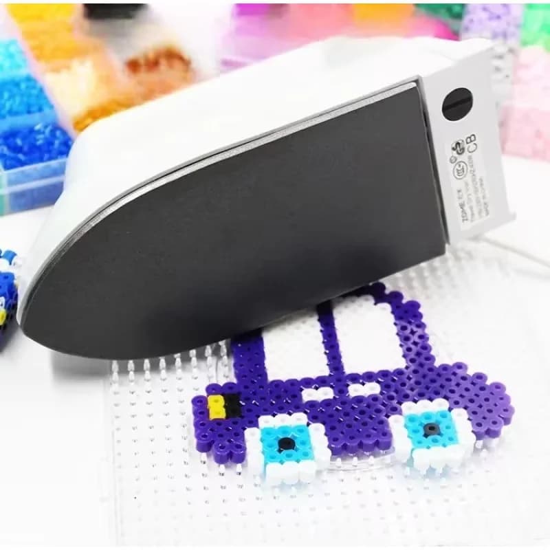 New Mini Bean ironing machine DIY Crafts Sewing Quilting Iron for Perler Beads, Portable Handheld Travel Iron Adjustable 2026
