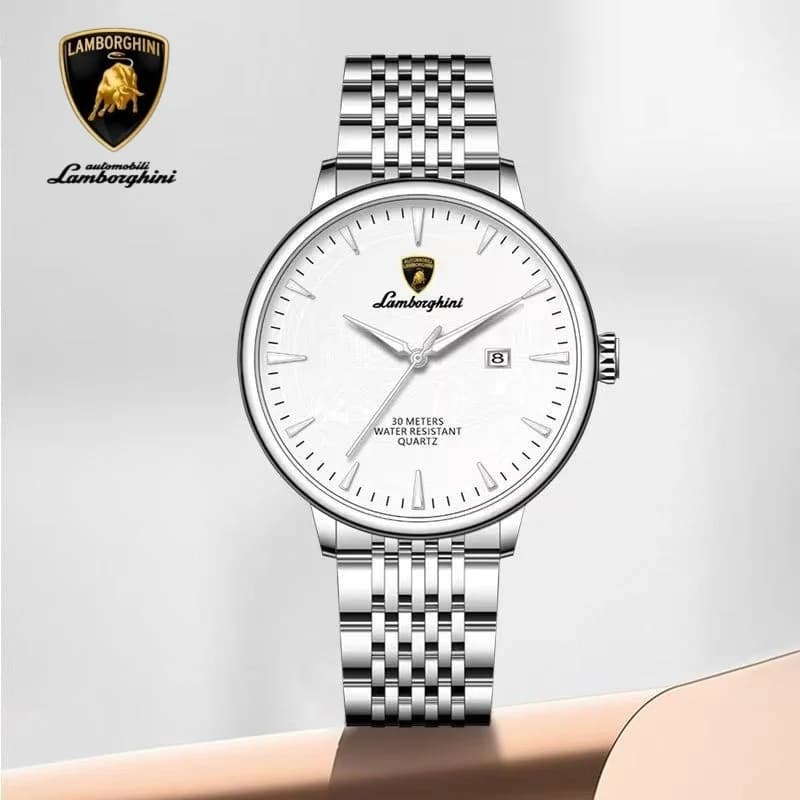 Lamborghini 8823 Night Light Supercar Watch Fully Automatic Business Fashion Men's Watch Waterproof Quartz Watch