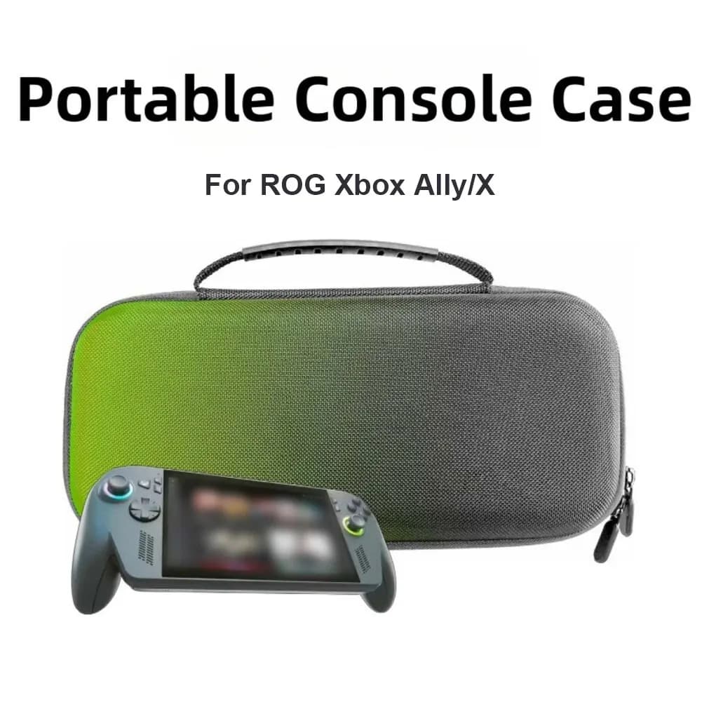 Borsa con cerniera per console portatile EVA/pU Stili multipli Maniglia di archiviazione portatile per accessori per console di gioco ROG-XBOX-Ally X