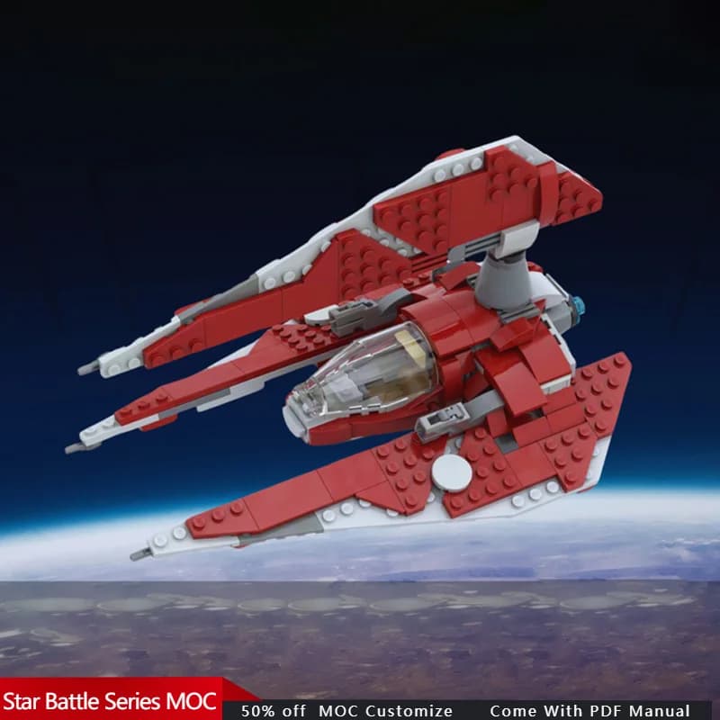 321 PCS Star Battle Tie Phantom - 75362 costruzione alternativa MOC Personalizza modello di blocco modulare Festival fai da te Giocattolo regalo