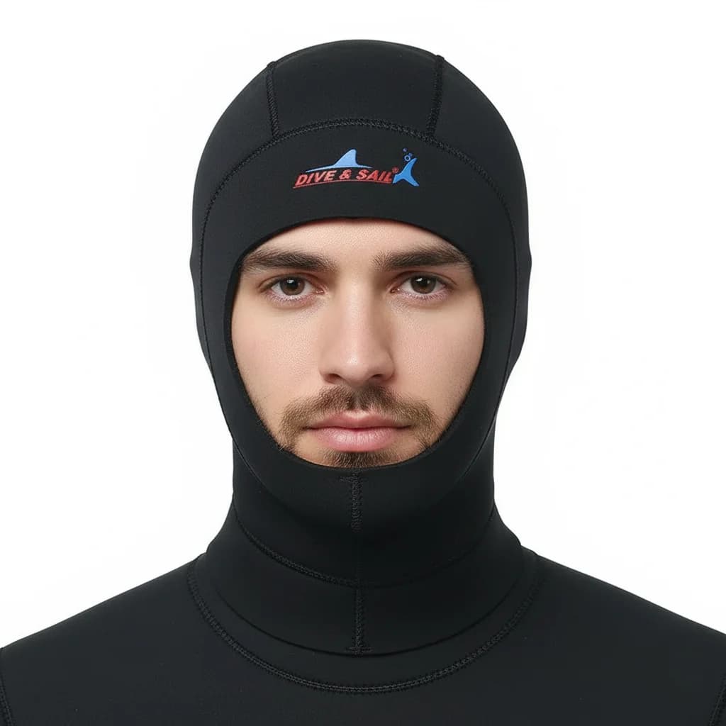 Dive & sail cappuccio da sub ultrasottile 1mm Neoprene adulto bambino Scuba Snorkeling Muta Cappucci Cap Surf Divers Hat