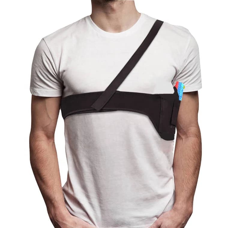 Men's Tactical vest with Hidden Belt, Soft Axle Ribbon