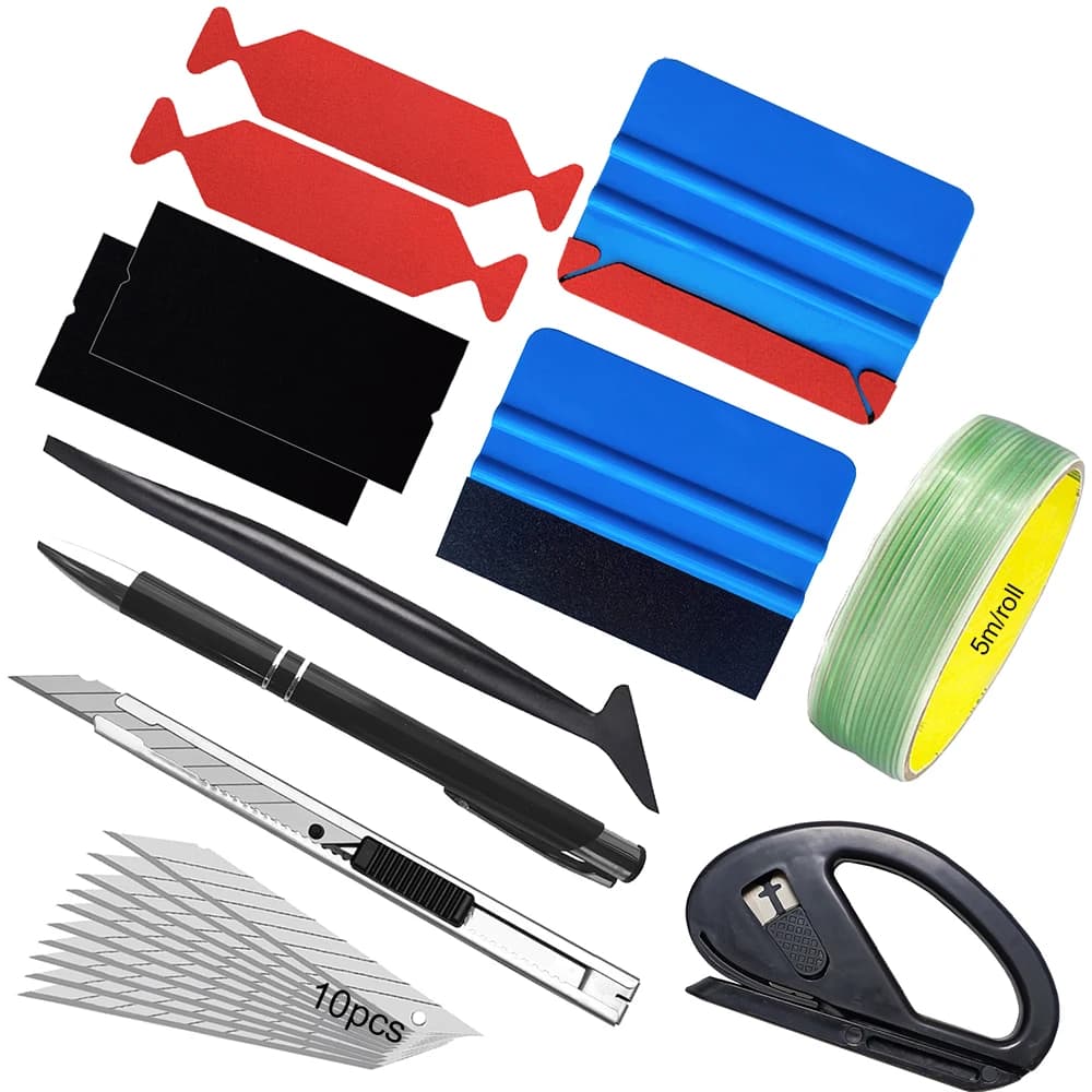 Strumenti per scheggiare senza coltello Involucri in vinile Pellicola per strumenti Nastro per coltello senza coltello Micro Lame per taglierina per avvolgimento automatico Bellezza per auto