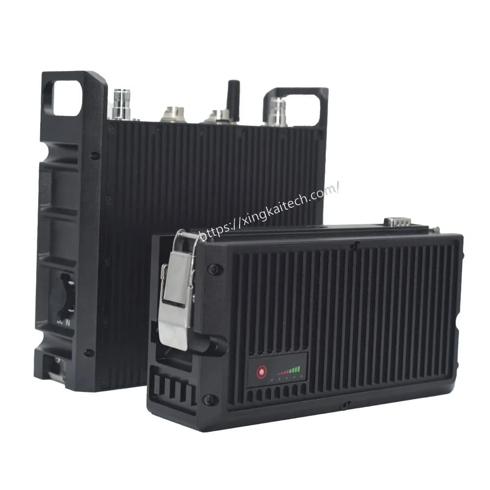 2x20W Backpack MIMO Mesh Wireless Network Communication Equipment Portable SDR Broadband Radio WiFi Repeater