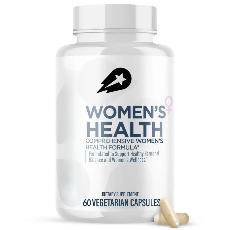 Women's health supplement with 21 full vitamins and minerals for immune health, thick hair and support for beautiful skin