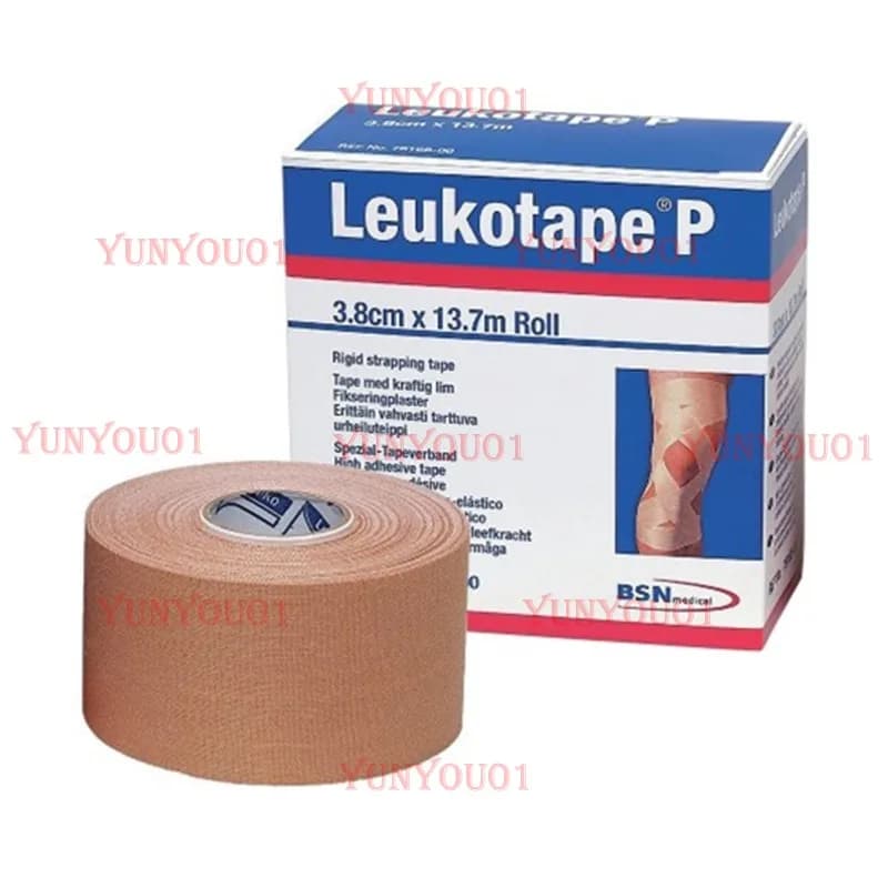 Autentica nastro McConnell BSN Leukotape P fasciatura 38 mm x 13,7 m nastro adesivo per ginocchiere