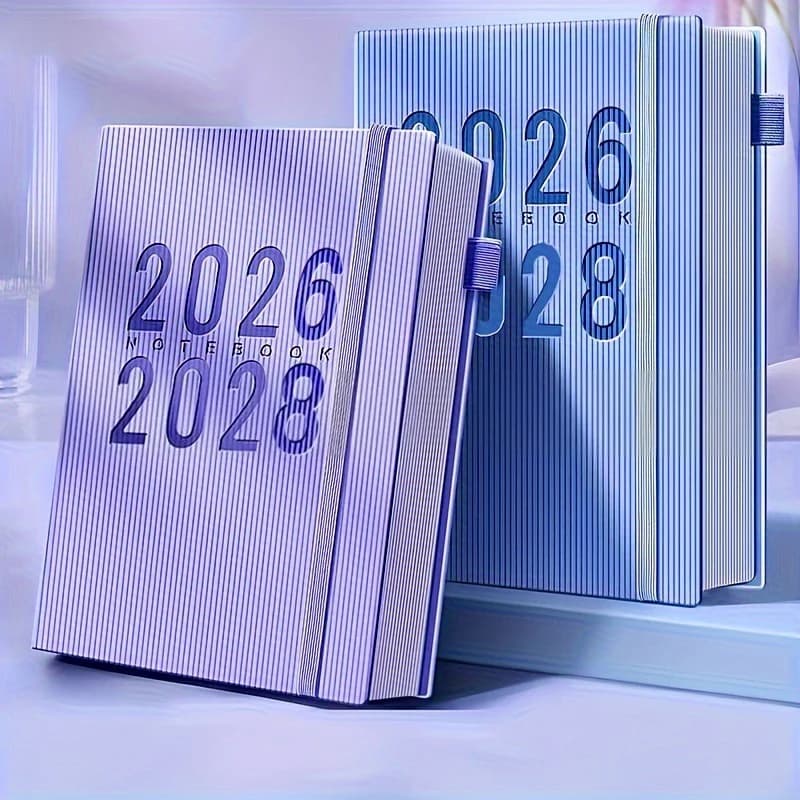 【Nice】Agenda mensile per 3 anni 2026-2028, dal gennaio al dicembre, diario per scrivere, design minimalista, quaderno per appunti