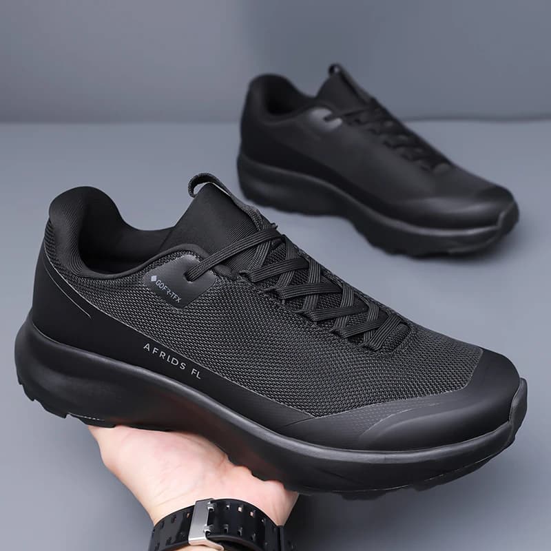 Nuovi uomini antiscivolo scarpe da trekking resistenti all'usura moda mesh scarpe da corsa da viaggio all'aperto sneaker comode scarpe da passeggio maschili