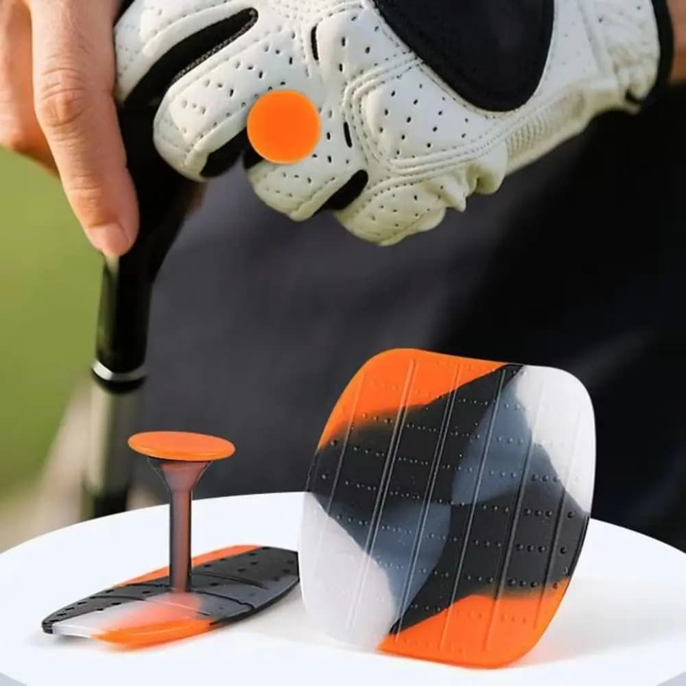 Controllo della palla migliorato Golf Club Grip Trainer Swing Grip Pad T-Shape Golf Club Hand Grip Silicone Postura corretta
