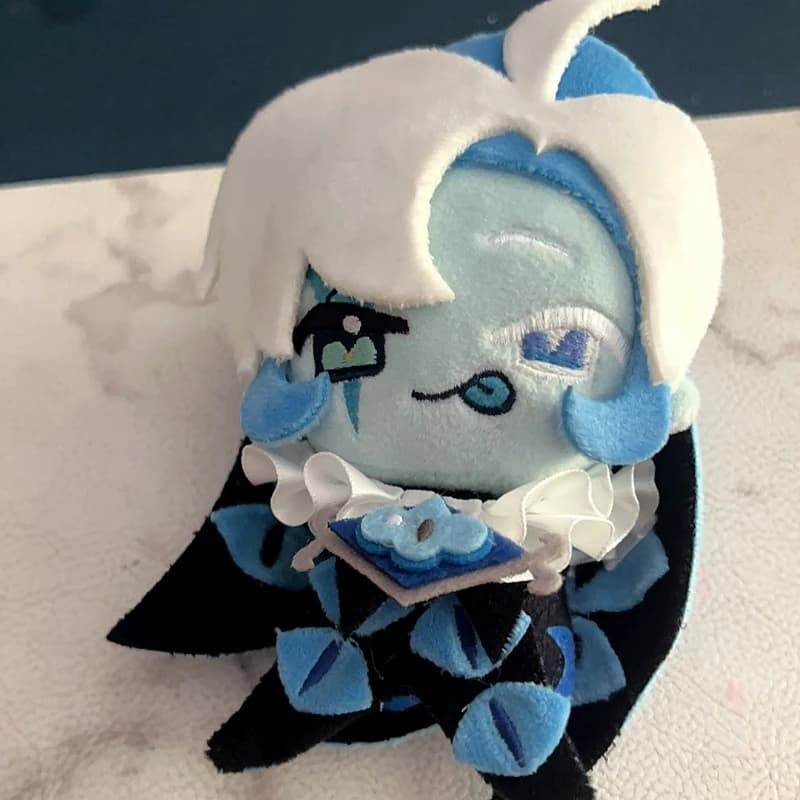 10 centimetri Gioco Biscotto Regno Ombra Latte Biscotto Kawaii Cosplay Bambola di Cotone NuNu Corpo Anime Mini Morbido Peluche Figure Giocattolo Ventole Regalo