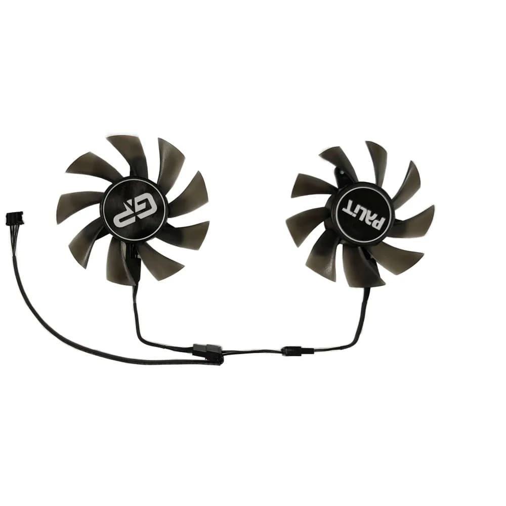 2 pz/set, ventola della scheda grafica fai da te, dispositivo di raffreddamento GPU, muslim, per Mingzhou RX 580 RX580 8GB GDDR5, raffreddamento delle schede Video