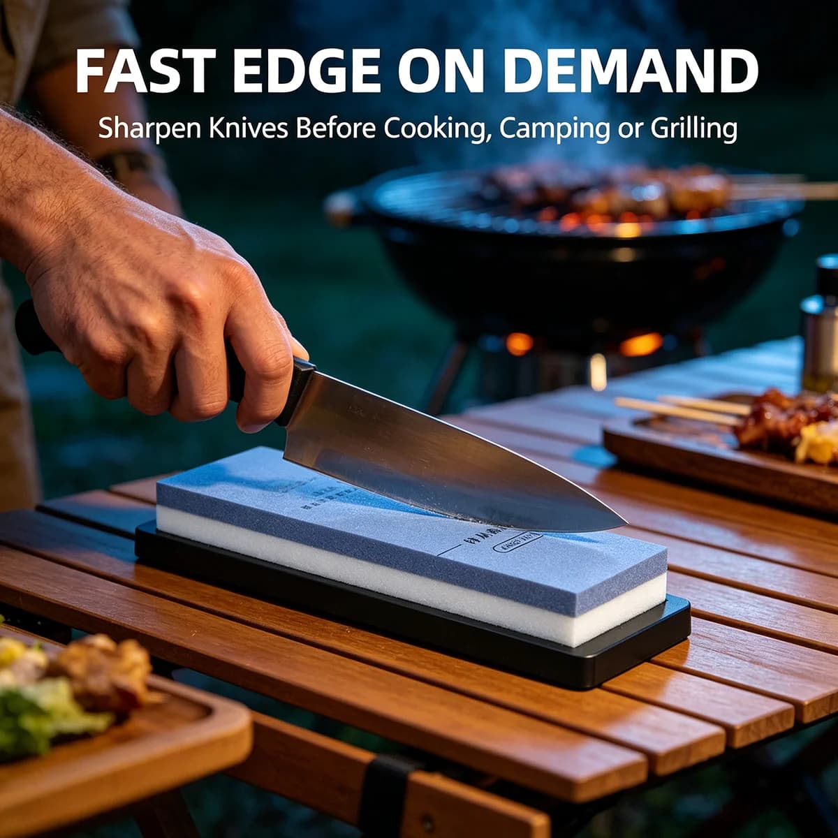 1pc,Professional Knife Sharpening Stone, Water Whetstone for Kitchen Chefs, Commercial Grade Sharpener Tool for Tools