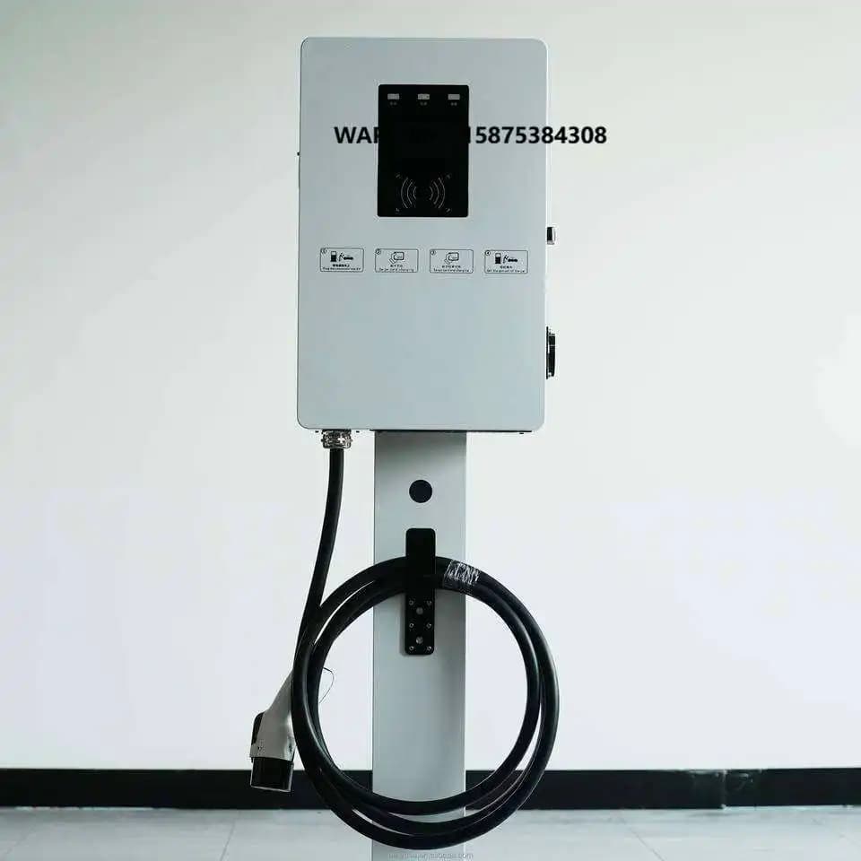 DIBOEV Fornitura di Fabbrica Nuovo Caricatore EV Commerciale Rapido Smart DC GBT 20kW 50A IP66 Impermeabile con Controllo Remoto Wallbox DLB RFID