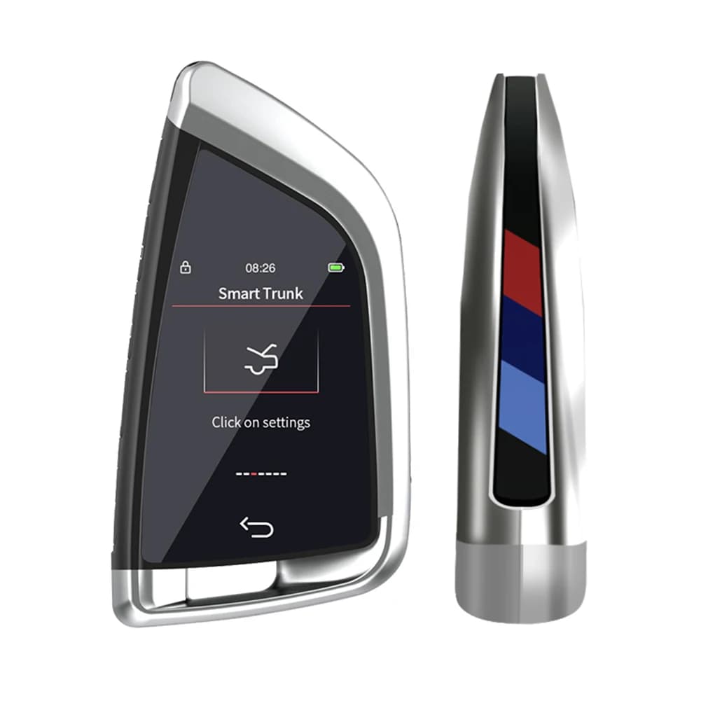 CF568 Blocco automatico con ingresso senza chiave Sblocco touch screen LCD con telecomando per bagagliaio di sollevamento finestra On-BD per auto con pulsante di avvio e arresto del motore