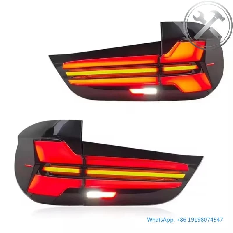 Fanali Posteriori Full LED Stile G05 per SUV di Medie Dimensioni F15 2014-2018, con DRL e Indicatori di Direzione, 6000K, Impermeabili, Ricambi Auto