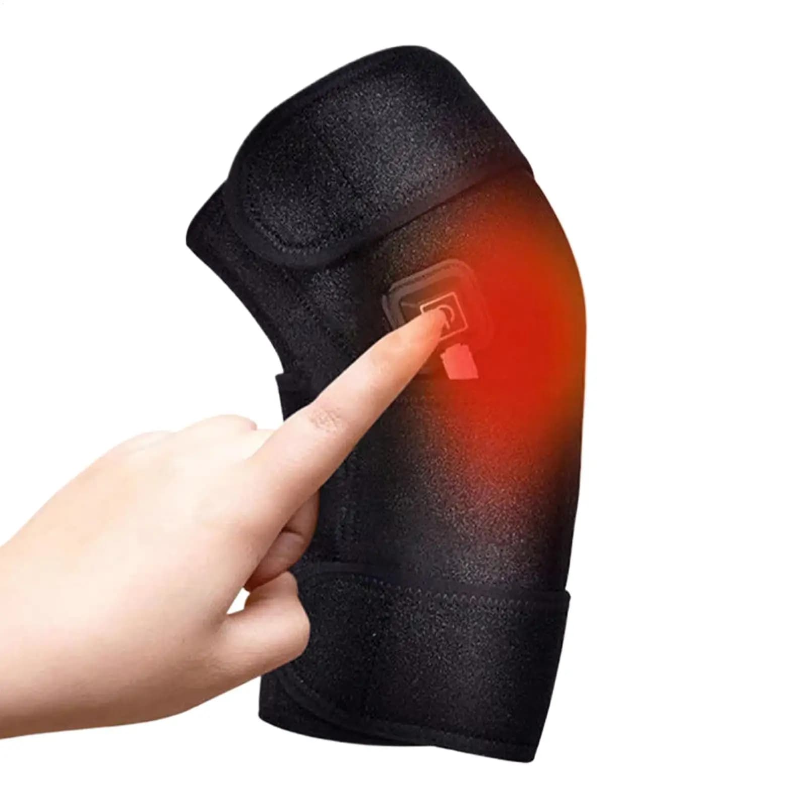 Scaldacolpi USB per Ginocchia, Ginocchiere Riscaldate Regolabili, Fascia Termica per Ginocchio con 3 Livelli di Temperatura, Ginocchiera Elettrica Riscaldante per Gambe