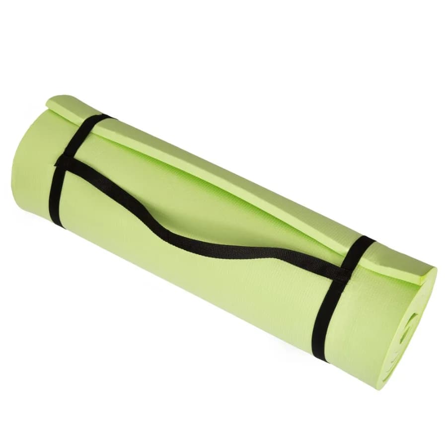 Wakeman Extra-Thick Non-Slip Foam Yoga Mat for Fitness Green