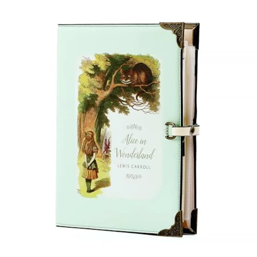 A5 Binder 6-Ring Refillable Vegan Leather Notebook Organizer, Vintage Writing Journal-80 Pages - for Drawing Sketching and Writ