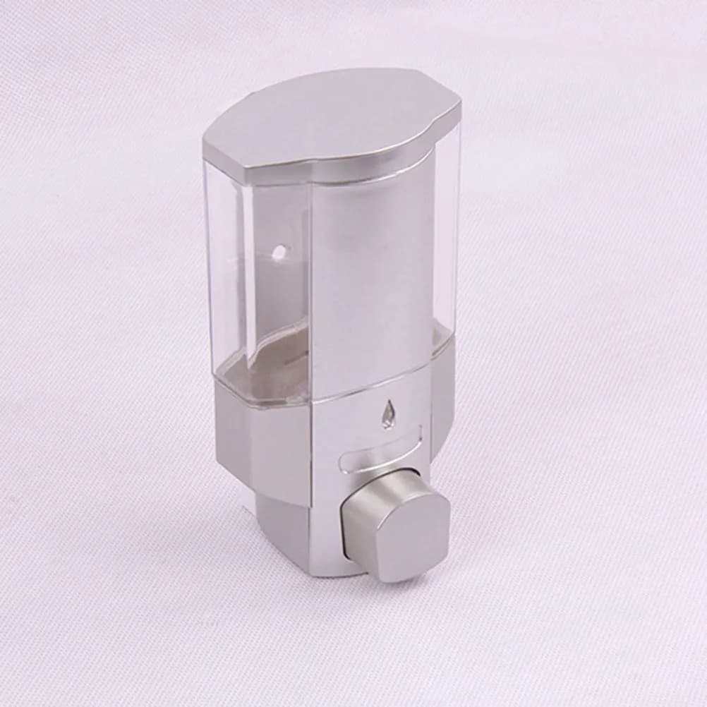 Dispenser di Sapone Schiumogeno a Muro in Plastica, Erogatore di Sapone Liquido per Bagno, Doccia, Cucina, Lavello, Singola Testa