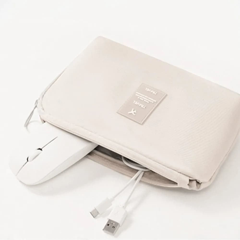NUOVA borsa per cosmetici semplice borsa per riporre cavi dati multifunzione portatile dispositivi digitali mobili da viaggio organizzatore per auricolari linea USB