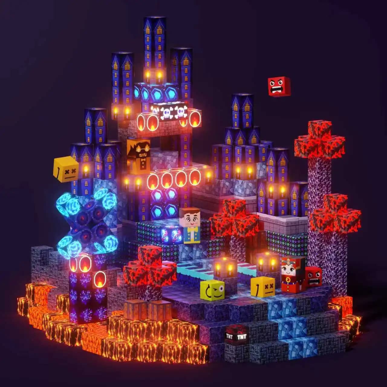 200 Pezzi Blocchi Magnetici Luminosi, Blocchi Educativi STEM per Bambini dai 3 Anni in Su, Giocattoli Montessori per Bambini