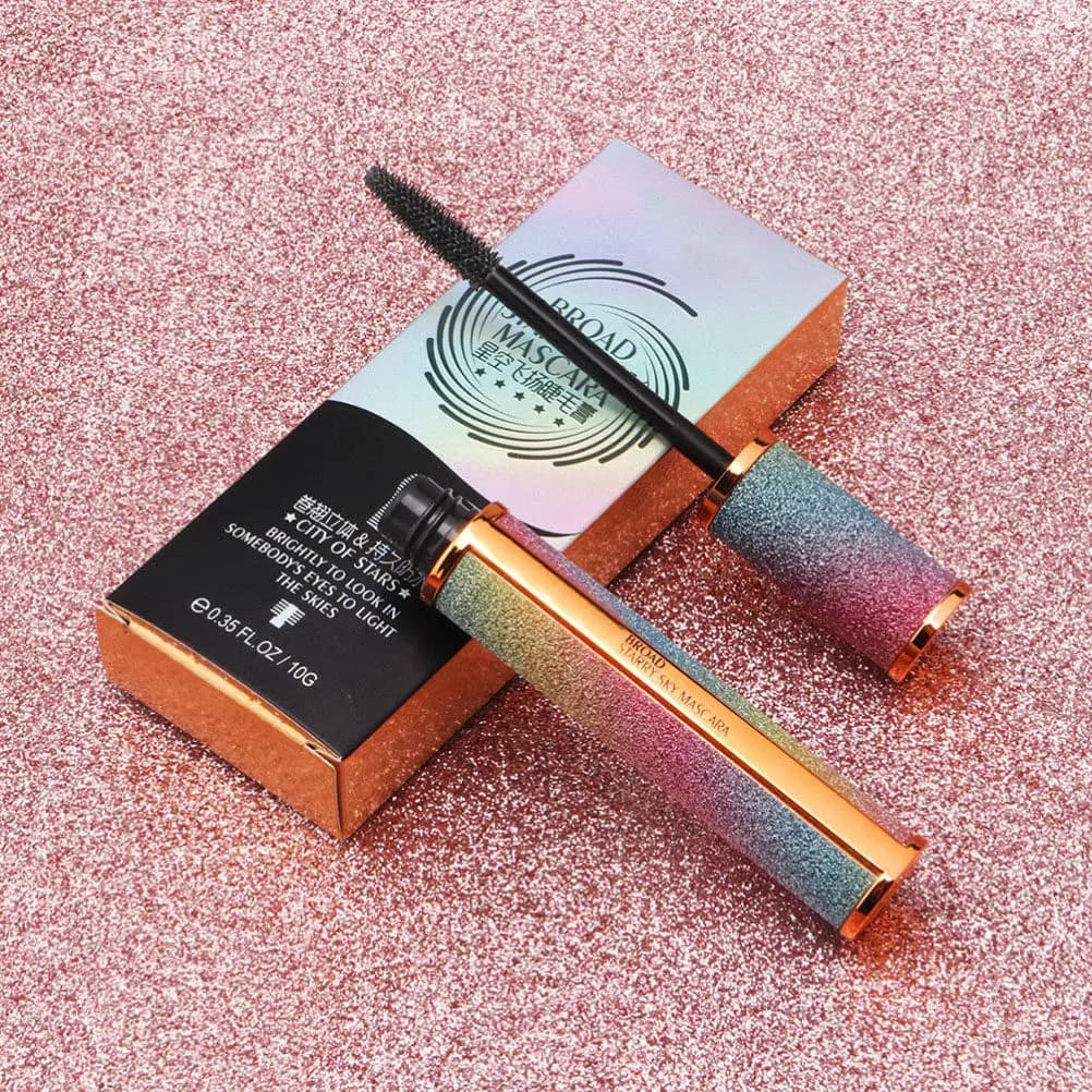 4D Mascara for Women, Volumizing and Incurring, Waterproof, South-resistant, Long-Term, Extension Eyelash, Cosmetic for Daily Use and Celebrations
