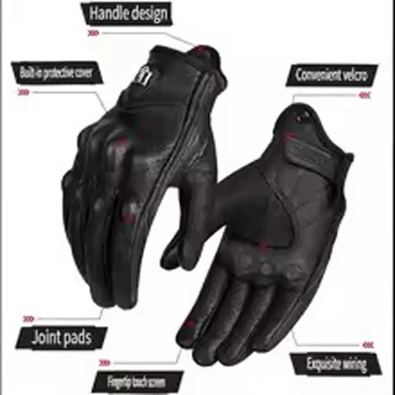 Motorcycle Riding Gloves Winter Summer Running Equipment Cruise Gloves Men's Waterproof Gym Windproof Cycling Gloves
