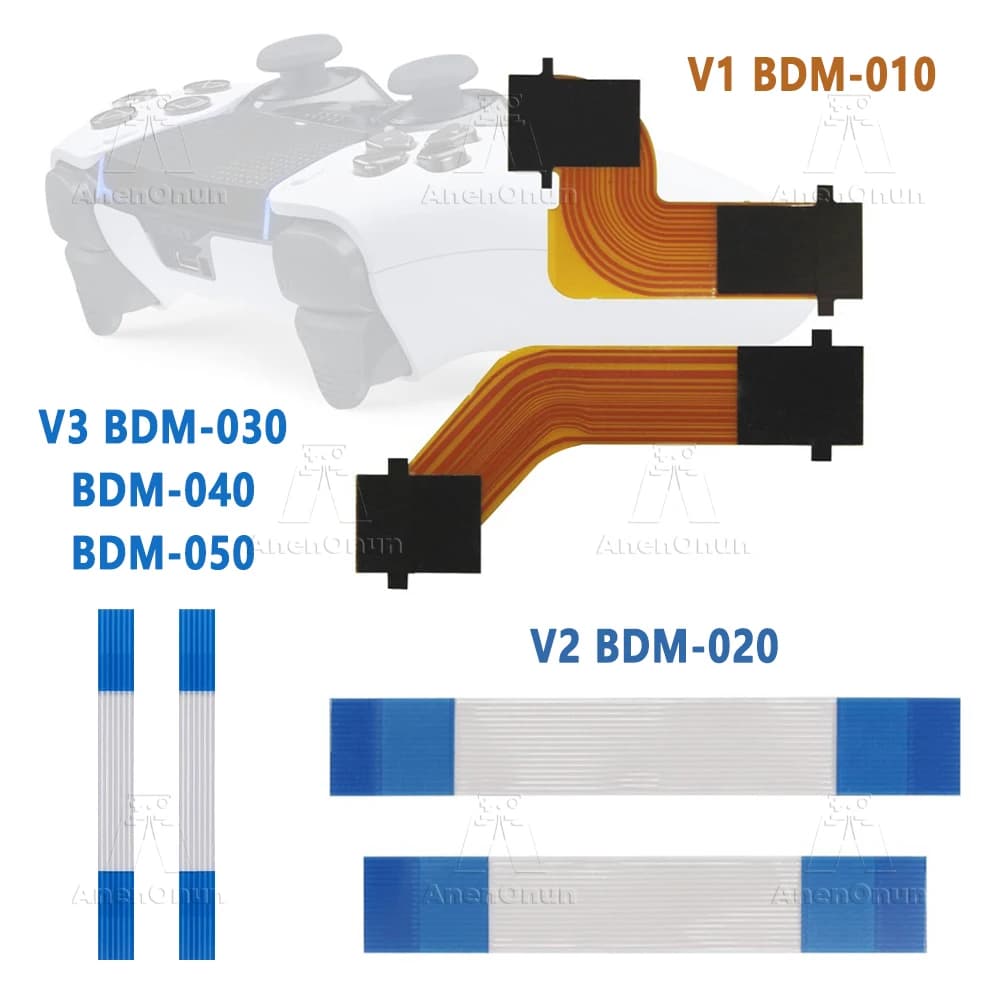 Cavo Flessibile Premium di Ricambio per Pulsanti L1 L2 R1 R2 del Controller PS5, Cavo a Nastro per Grilletti Sinistro e Destro del Gamepad