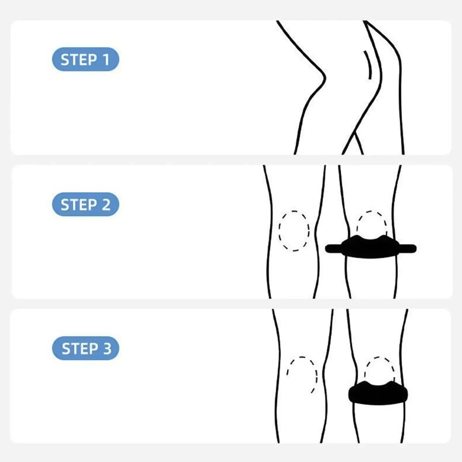Cinturino per rotula 2 pezzi cinturino per ginocchio regolabile supporto per tutore cuscinetti in silicone antiscivolo per uomo donna corsa basket tennis