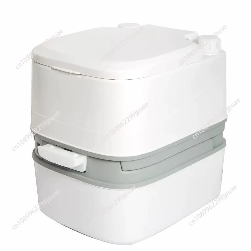 WC chimico portatile per campeggio, tenda, barca, 24L, portata 200KG