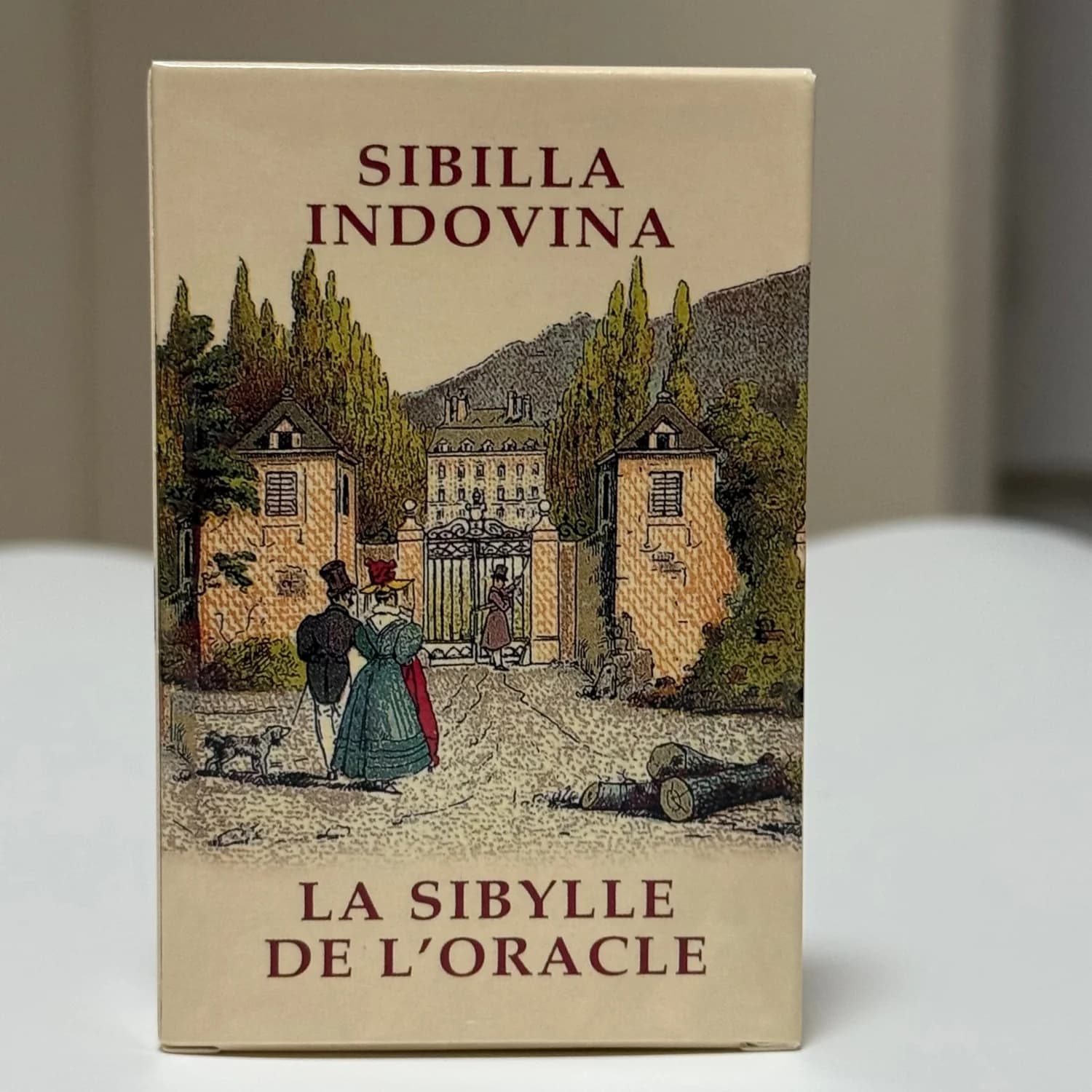 Carte Oracolo Sibilla Indovina, Mazzo di Divinazione Vintage Spagnolo da 52 Carte