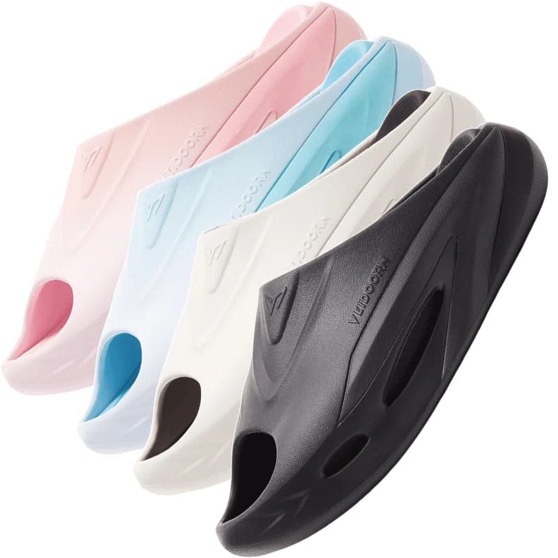 Veidoorn Sports Sandals Anti-slip Durable Comfort with Support for Men's Massage Arco Women's Beach Shoes